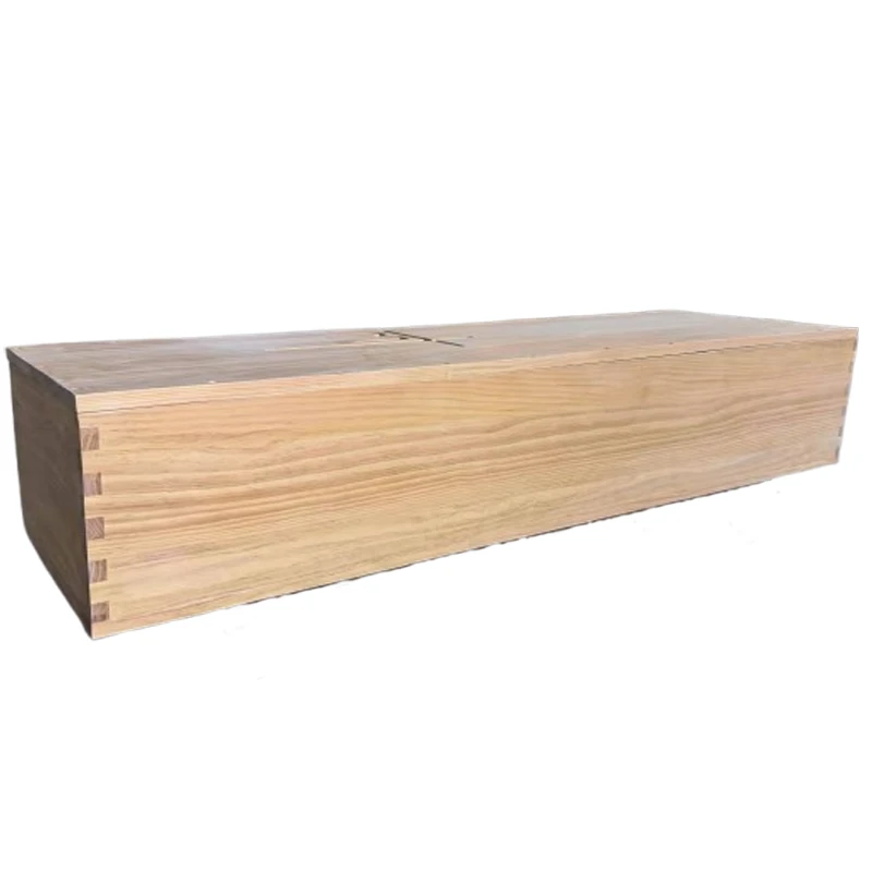 belgian paulownia wood coffin 2